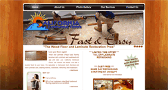 Desktop Screenshot of calihardwood.com
